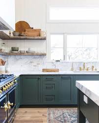 Whoa Check Out These Awesome Corner Floating Shelves With Our Shelves You Can Fix Up Every Green Kitchen Cabinets Kitchen Cabinet Inspiration Kitchen Trends