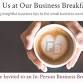 PointBank Business Breakfast event in Lewisville, TX