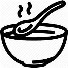 Bowl Food Soup Soup Bowl Spoon Icon O Taste And See Soup Bowl Bowl Logo
