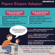 Need to translate lebih kurang from indonesian? Generus On Twitter Papan Empan Adepan