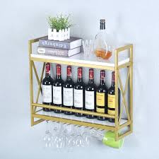 Paint gallery benjamin moore oxford white paint colors. Ufuns Modern 2 Tiers Wine Racks With 7 Stemware Glass Holder 60cm Industrial Wall Mounted Metal Hanging Wine Rack Wood Shelf Floating Shelves Home Kitchen Decor Display Rack Golden Amazon Co Uk Home Kitchen