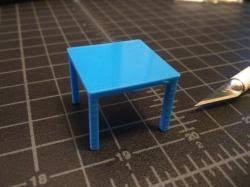I used the old table legs from the ikea coffee table to determine the leg height. Ikea Lack Coffee Table Assembly 3d Models Stlfinder