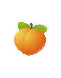 Peach Emoji Sticker Peach Ws0890 Emoji Stickers Emoji Peach