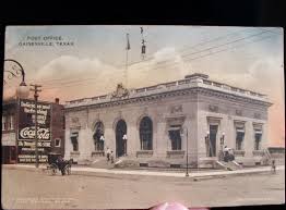 Here Is A Neat Circa Early 1900s Picture Postcard From Gainesville Texas It Is Titled Post Office Gainesvil Gainesville Gainesville Texas Picture Postcards