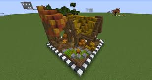 Players can anytime go with creating massive jack o' lanterns build as pumpkins and jack o' lanterns have always been top choices for players. With Halloween Right Around The Corner I Decided To Make A Halloween Fall Themed 1 Chunk Build Minecraft
