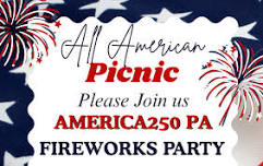 America250PA Fireworks Kickoff Picnic