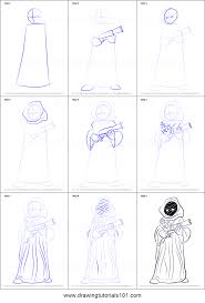 How To Draw Jawa From Star Wars Printable Step By Step Drawing Sheet Drawingtutorials101 Com Star Wars Drawings Drawing Stars Star Wars Art
