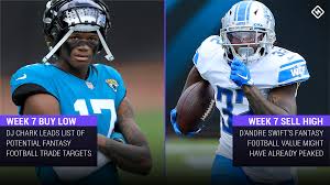 This content is only available to members. Fantasy Football Buy Low Sell High Stock Watch Dj Chark D Andre Swift Among Trade Candidates Heading Into Week 7 Sporting News