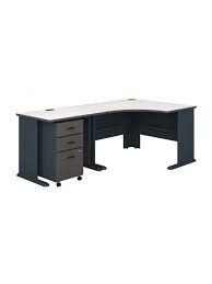 While an office desk performs many functions, it's still a piece of furniture that should complement the rest of your decor. Bush Office Advantage Deskfile Slate Prem Office Depot