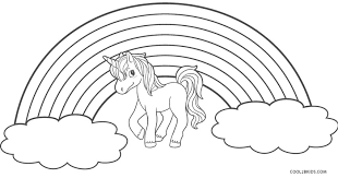 A great set of printable rainbow coloring pages to give your little one. Free Printable Rainbow Coloring Pages For Kids