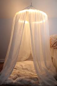 Leave space for the curtains between the bed and the rails. 10 Diy Canopy Beds Bedroom And Canopy Decorating Ideas