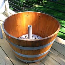 Insert your pvc in the middle of your bucket and fill around with quick set concrete. How To Build A Patio Umbrella Stand Planter Diy Projects For Everyone
