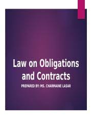 Civil law defined and explained with examples. Kinds Of Obligation According To Subject Matter 1 Real Obligations Obligation Course Hero
