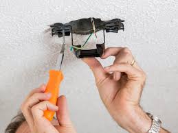 Junction boxes, with blank covers are allowed above a suspended ceiling as it is not considered a closed space. How To Install A Ceiling Fan Hgtv