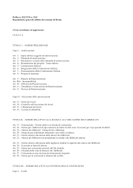 Delibera 18.8.1934 n. 5261 , Regolamento generale edilizio del ...