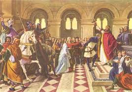 Sir Tristram Becomes A Knight Of The Round Table Good Knight King Arthur Historical Warriors