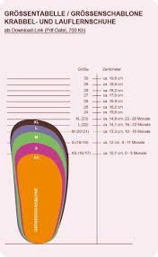 Grossentabelle Anna Und Paul Handgemachte Krabbel Und Lauflernschuhe Filz Krabbelschuhe Filzschuhe Babystiefel