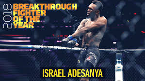 Many videos of israel adesanya naruto. Mma Fighting S 2018 Breakthrough Fighter Of The Year Israel Adesanya Mma Fighting