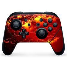 Every skinit batman skin is officially licensed by warner bros for an authentic brand design. Amazon Com Nintendo Switch Pro Controller Skin Decal Vinyl Wrap Fire Lava Liquid Flowing Video Games