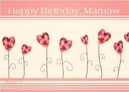 Happy Birthday Mamaw Grandma Hearts And Roses Card Ad Spon Mamaw Birt Happy Wedding Anniversary Cards Wedding Anniversary Cards Happy Anniversary Cards