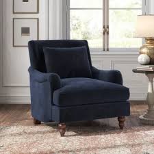 Kelly Clarkson Home Accent Chairs Wayfair Armchair Furniture Blue Chairs Living Room