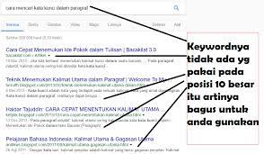 Maybe you would like to learn more about one of these? Cara Menggunakan Sugesti Keyword Yang Baik Omblogging