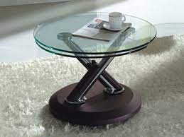 This coffee table features a durable and fashionable glass top in a round shape. Glass Coffee Tables For Small Spaces Coffee Tables For Small Spaces