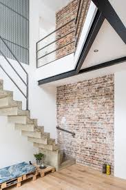 Appartement Issy Les Moulineaux Transformation D Un Duplex Industriel Mur Brique Briquette De Parement Et Styles De Decoration Interieure