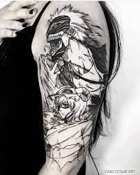 3 Me Gusta 0 Comentarios Animetattoo Animetatto En Instagram Nelliel Ichigo Is Bleach Tattoo Anime Tattoos Dbz Tattoo