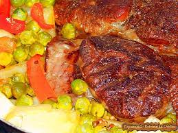 (aliti legumele, la foc mic, pana se. Rasol De Vita Cu Legume La Cuptor Papamond 20 Food Romanian Food Food And Drink