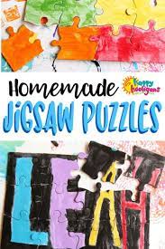 Check spelling or type a new query. Homemade Jigsaw Puzzles Art For Kids Happyhooligans