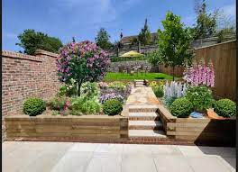 Demonstrating how sleepers can be used in a formal setting, the key to recreating this look is to choose a wood that tones in with the overall colour scheme of the garden. Retaining Wall Advice Bbc Gardeners World Magazine
