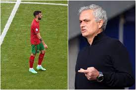 Mourinho on Man United star Fernandes struggling at Euros
