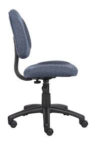 Amazon Com Boss Office Products B315 Be Perfect Posture Delux Fabric Task Chair Without Arms In Blue Kitchen Dini Perfect Posture Arm Chair Styles Postures