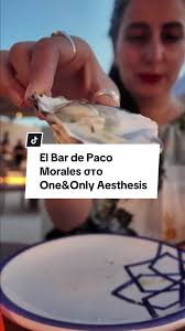 Αυτό είναι το El Bar de Paco Morales, το pop up εστιατόριο του One&Only  Aesthesis στη Γλυφάδα, και θα είναι εκεί για 6 μήνες με κάτι κολασμένα  ανδαλουσιανά πιάτα από τον βραβευμένο με ⭐⭐⭐ Michelen ...