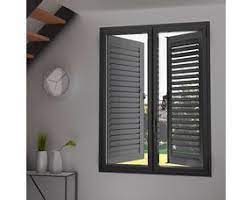 Le volet battant persienné orientable il se compose de : Volets Aluminum Florence Persiennes Fenetres