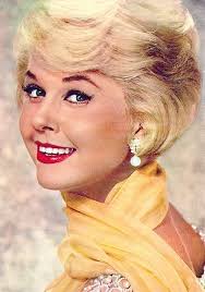 Classy Doris Day! 1960s Fashion Yellow Scarf