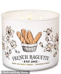 Bath Body Works Is Selling A Candle That Smells Like A French Baguette Daily Mail Online