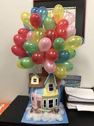 Diy Disney S Up House Pumpkin For Decorating Contest Disney Diy Decor Crafts