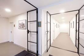 Stahl Loft Turen N51e12 Design Manufacture Innenglasturen Bauhausstil Glastrennwand