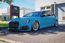Miami Blue Audi Rs4 Wrapped In Platinumwrappingfilm Miami Blue By Cool Tints Com Cool Cars Audi Rs4 Audi