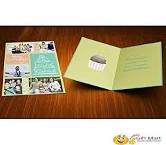 Gift cards cannot be purchased from the australia post online shop using the mobile payment platform alipay. Happy Giftmart Personalized Happy Birthday Greeting Card Add Your Own Photo Message Cake Design Amazon In Home Kitchen