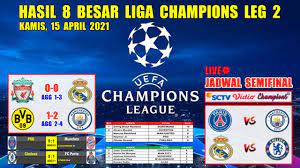 Hasil liga champion tadi malam berikut ini hasil lengkap pertandingan grup a hingga h babak penyisihan liga champions. Hasil Liga Champion Tadi Malam 8 Besar Leg 2 Liverpool Vs Real Madrid Uefa Champions League 2021 Youtube