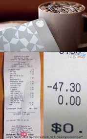 Video Shows The World S Most Expensive Starbucks Drink Techeblog