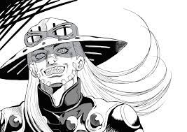 Download Gyro Zeppeli Black And White Wallpaper | Wallpapers.com