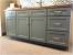 Painted Craftsman Style Cabinets