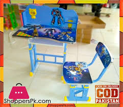 Buy Kids Study Table And Chair Transformers At Best Price In Pakistan Kids Study Table Study Table And Chair Study Table