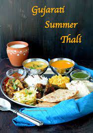 Gujarati Summer Thali Gujarati Cuisine Lunch Menu 1 Masalakorb Gujarati Cuisine Indian Food Recipes Vegetarian Indian Food Recipes