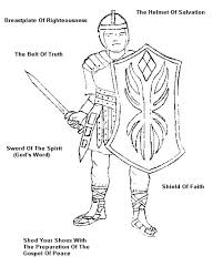 I felt like this might help our understanding of the poem and did those feet in ancient time…. Armour Of God Colouring Sheet