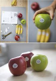 Fruit Stickers For Kids Diy Free Fruit Kids Lunch
